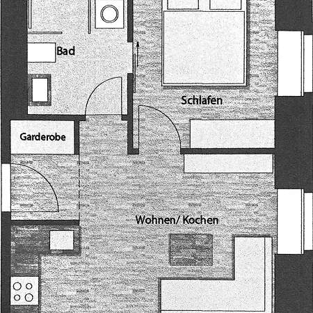 Leipzig-suites - Zentrum Harkort *